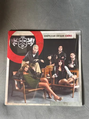 vinil rbd empezar desde cero lacrado