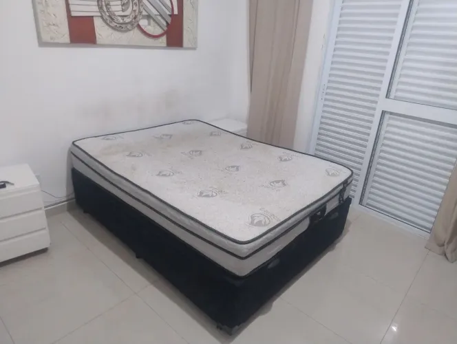 Cama box de casal molas ensacadas