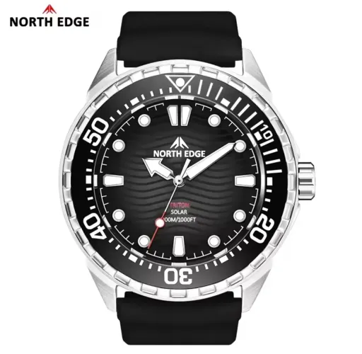 Relógio Diver Solar North Edge Triton 300m