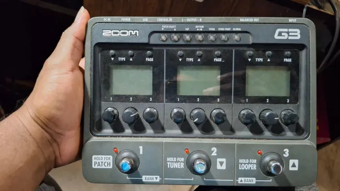 Pedaleira Zoom g3
