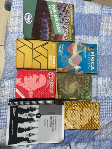 LIVROS PARA CONCURSO MILITAR