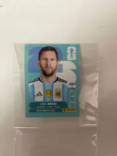 FIGURINHA DO LIONEL MESSI DA COPA DE 2026 - ORIGINAL