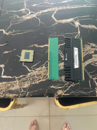 Kit i5 4570+ 8 gb ram DIMM DDR3 não sabe se o i5 está funcionando