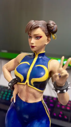 Chun li escala 1:6 (30 cm de altura)