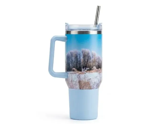Copo Térmico Laços 1200ml Personalizado + Acessórios