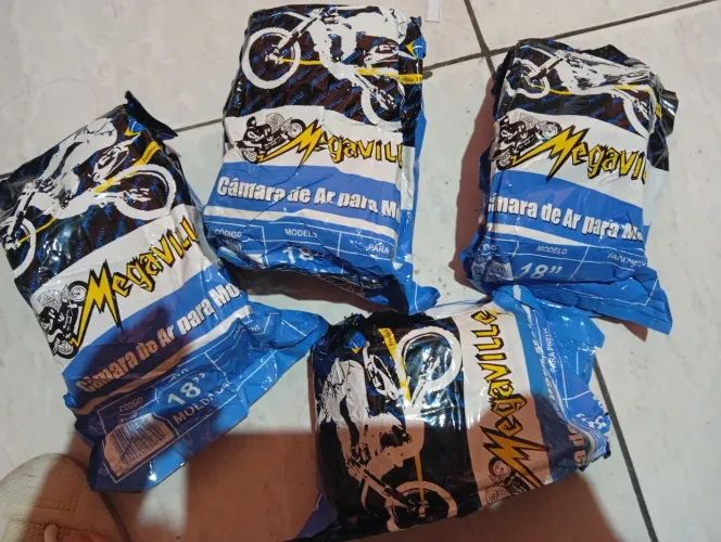 Câmera de ar de moto aro 18