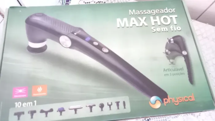 Massageador Max hot Sem fio!