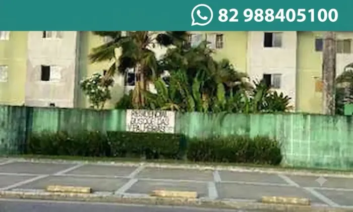 Apartamento à venda no BOSQUE DAS PALMEIRAS, PETRÓPOLIS, Maceió, AL