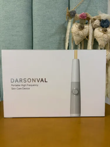 Aparelho de Alta Frequência Darsonval Facial e Capilar + 4 Eletrodos