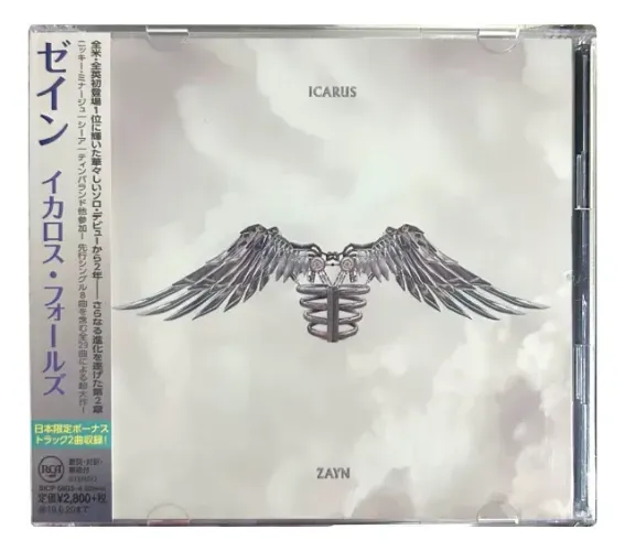Zayn Malik - CD Zayn - Icarus Falls - Edição Dupla Japonesa (Faixas Bônus)