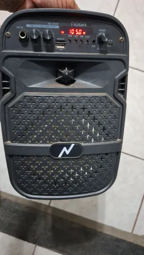 CAIXA DE SOM AMPLIFICADA NOGA NGL 400BT 12" COM BATERIA