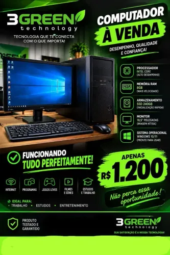 Computador 3GREEN technology