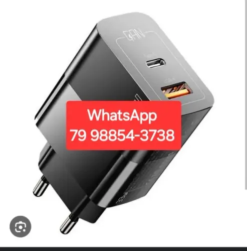 Cabo De Iphone Carregador Original - Tipo type C xiaomi samsung motorola + USB C turbo 