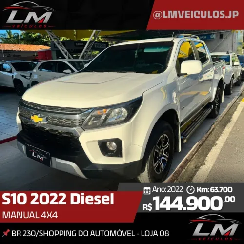 Chevrolet S10 Pick-up LS 2.8 TDI 4X4 CD Dies. Mec. 2022