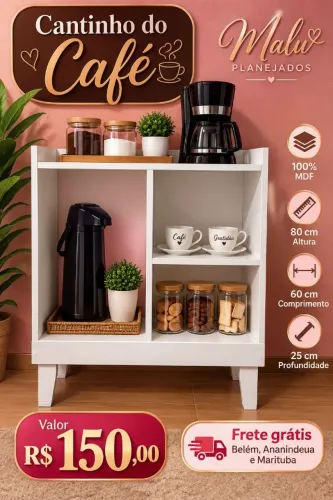 Promoção cantinho do café