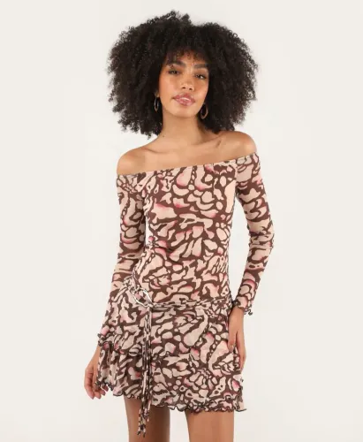 Vestido curto Riachuelo