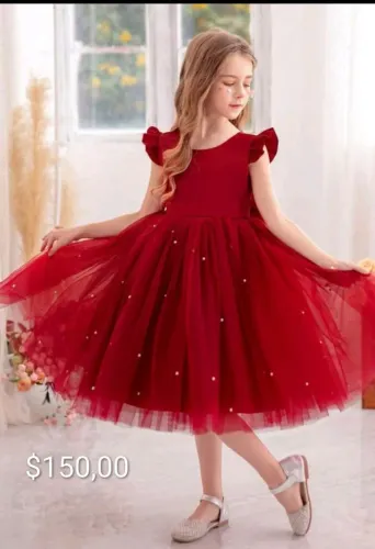 Vestidode festa infantil 