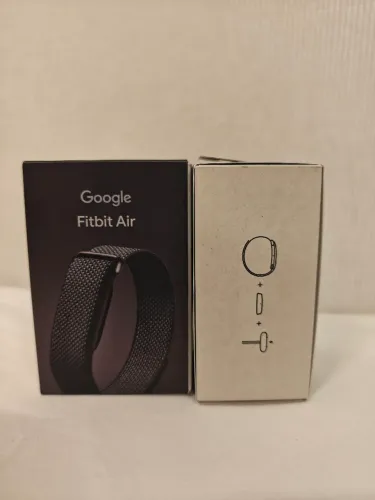 Google Fitbit Air Obsidian na caixa lacrada