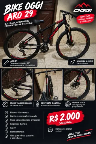 VENDO BICICLETA OGGI ARO 29