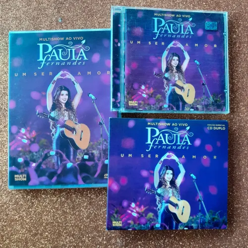 Cd DVD e Edição Especial CD Duplo Paula Fernandes Um Ser Amor