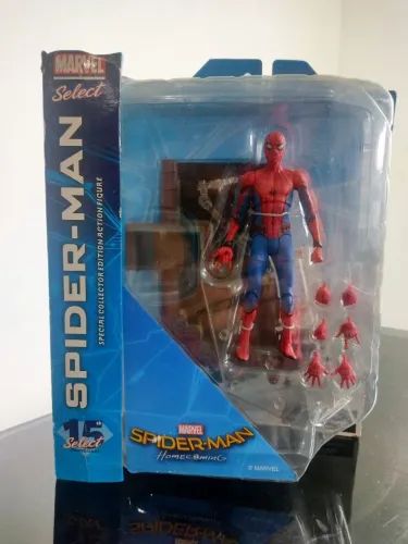 Homem-aranha De Volta ao Lar Tom Holland- Marvel Select 1/10 Oficial