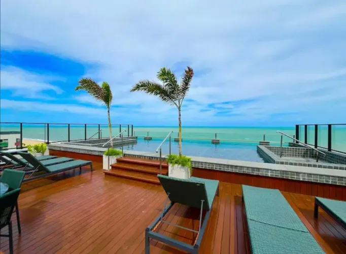 Flat com 1 dormitório à venda, 23 m² por R$ 480.000 - Jardim Oceania - João Pessoa/PB