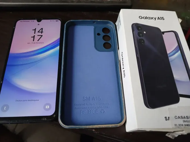 Samsung GALAXY  A15  armaz, 128 gb,( com nota)