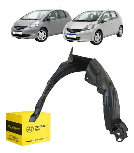 Parabarro Dianteiro Honda Fit Lxl Lx Cx 2009 10 11 A 2014 Le