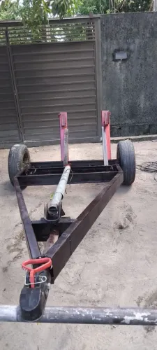 Reboque para transportar betoneira 