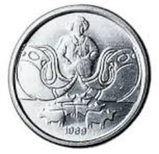 moeda booiadeiro 1989