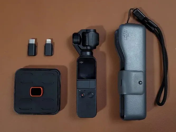 ? DJI Osmo Pocket 4K (Único Dono) + Case + Filtro CPL Polarizador