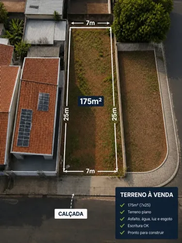 Terreno a venda - Macauba