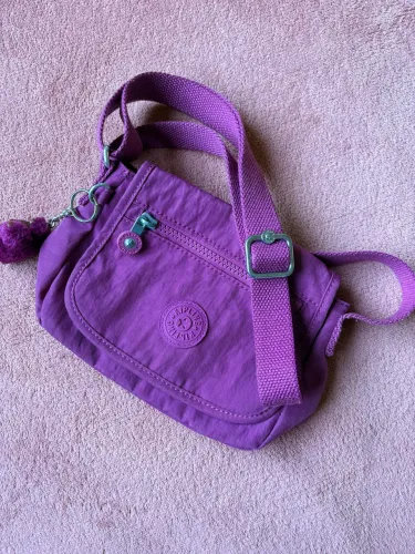 Bolsa transversal kipling original Nova