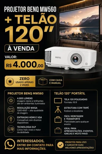 Projetor de imagem profissional
