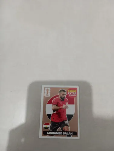 Figurinha da copa :salah Legend bronze 