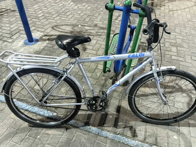 Bicicleta caloi aro 26 + garupeira( parcelo até 3 x sem juros)