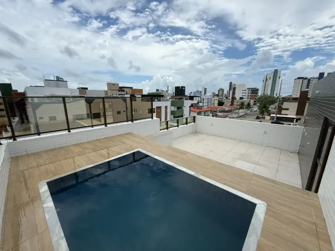 Cobertura Duplex Bessa, 148m² Piscina Privativa, 3 Quartos, 1 Suíte, Esp. Gourmet