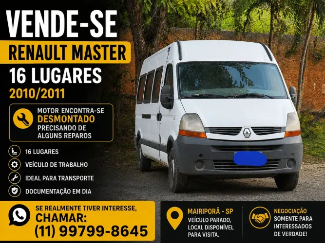 Renault Master 2.5 DCI 16V 115cv 16L Diesel 2011