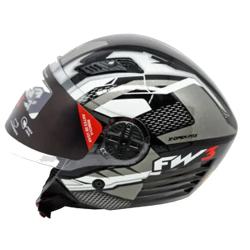 CAPACETE FW3 OPEN c/OCULOS INTERNO.