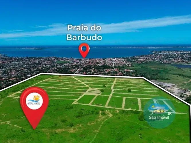 Terrenos de 252,00m² c/ parcelas mensais a partir R$ 435,84 e entrada a partir de R$ 2.80