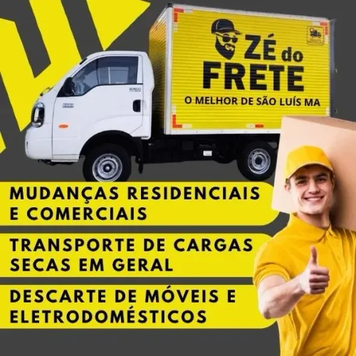 Frete, Mudanças Residenciais e Comerciais, Transporte Cargas Secas, Descarte Responsável