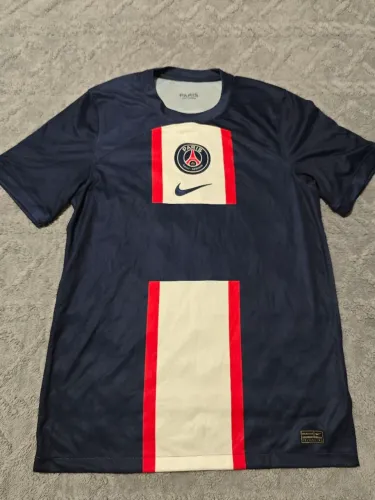 camisa nike psg 22/23 azul M