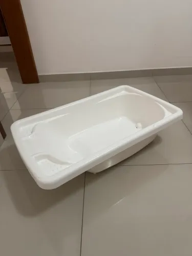 Banheira com suporte e trocador Millenia+ Burigotto