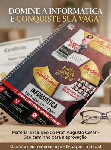 Livro de informática para concurso e estudo pessoal-Prof-Augusto Cesar