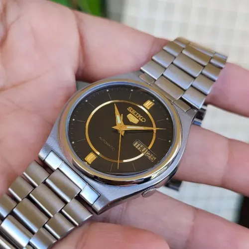 Seiko 5 Automático Vintage 1983 * Calibre 7009a Inox