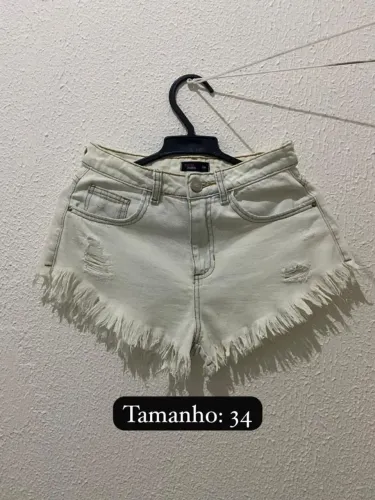Short jeans feminino