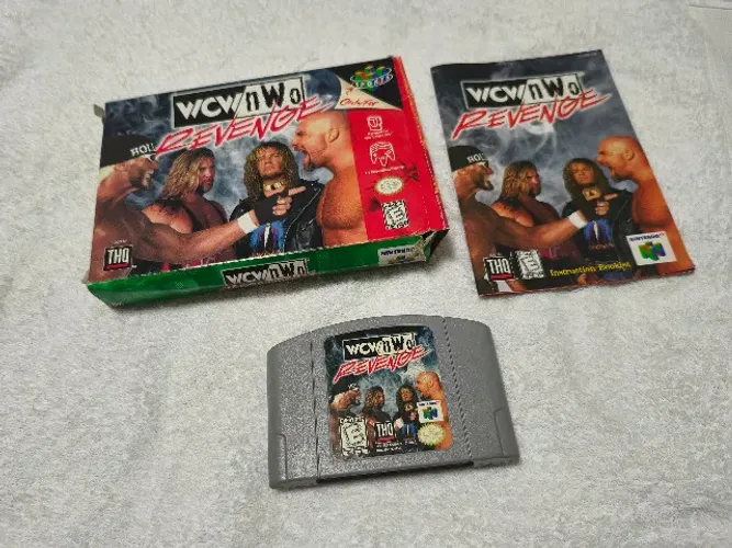WCW VS NWO Revenge (Nintendo 64) Completo (CIB)