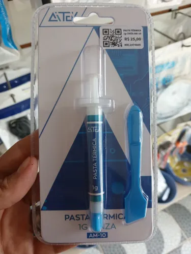 Pasta térmica 1gr cinza
