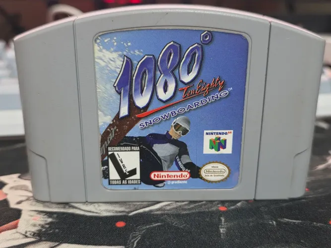 1080° Snowboarding, Nintendo 64, Jogo Original, Labels Originais