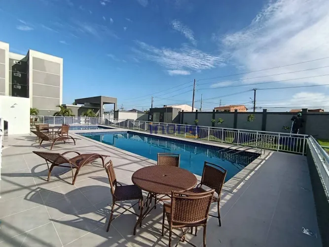 Apartamento com 2 dormitórios para alugar, 40 m² por R$ 1.339,14/mês - Pajuçara - Maracana